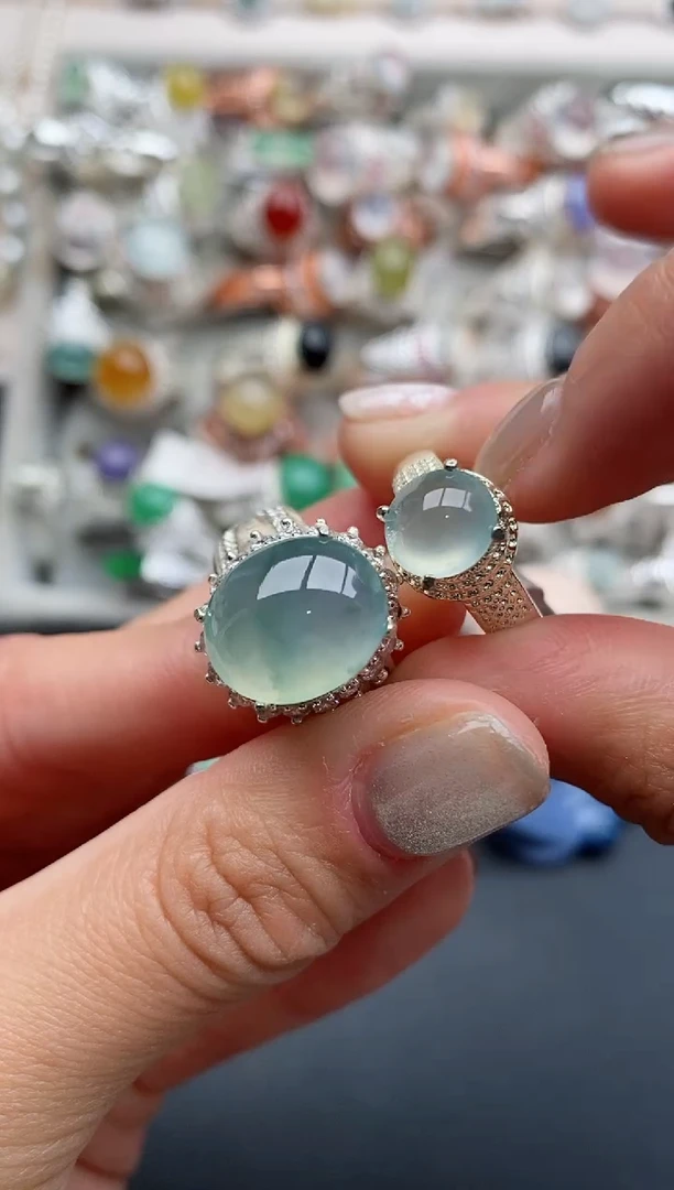 未镶嵌戒指翡翠6666666+3