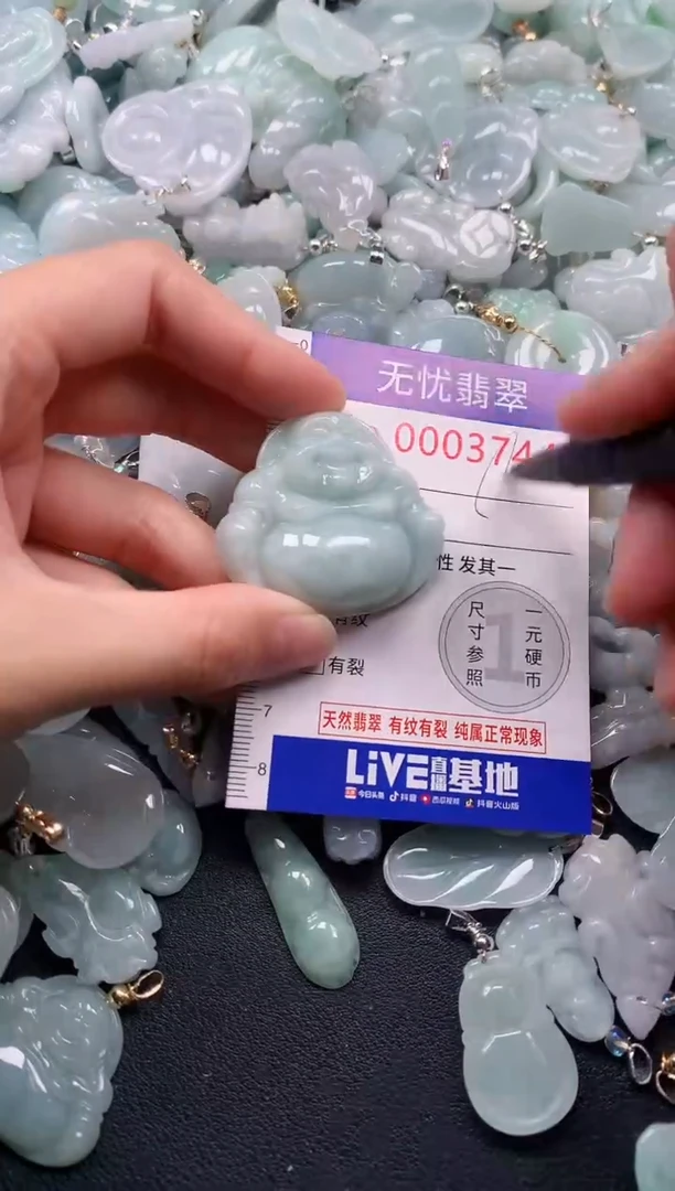 颈饰未镶嵌翡翠3744