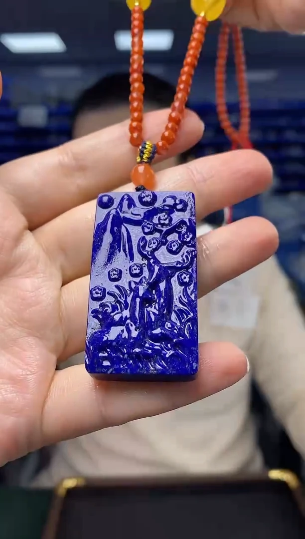 未镶嵌青金石颈饰G09316