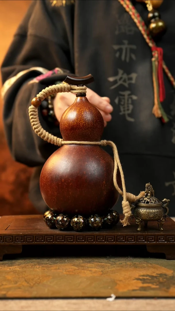 136大漆一物一拍记葫堂出品【不带手串】