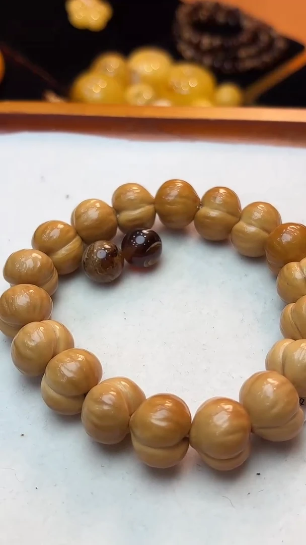 手串猴头核桃芳*猴头手串