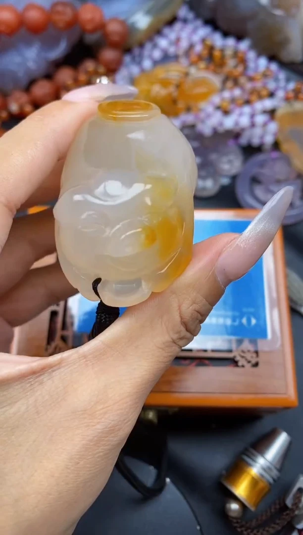 【闪购商品】玛瑙/玉髓颈饰未镶嵌ll