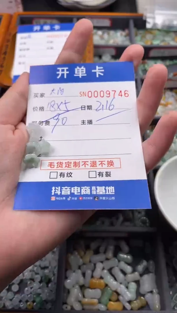 【闪购商品】翡翠颈饰未镶嵌00009746