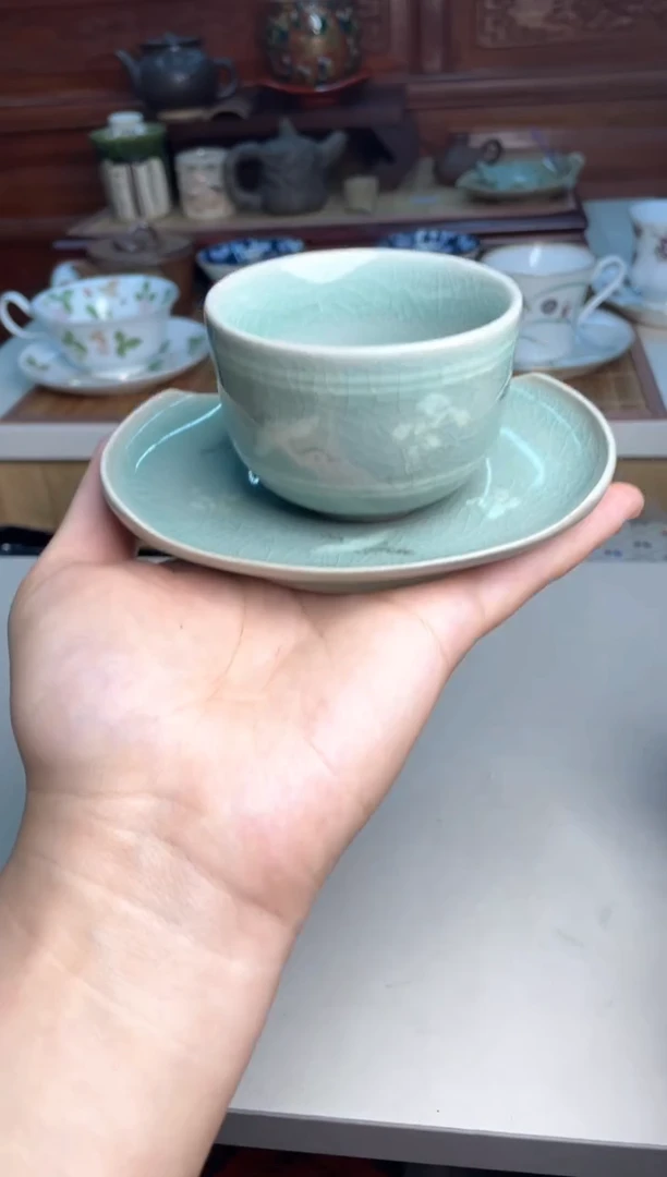 122号杯子一点点沁色