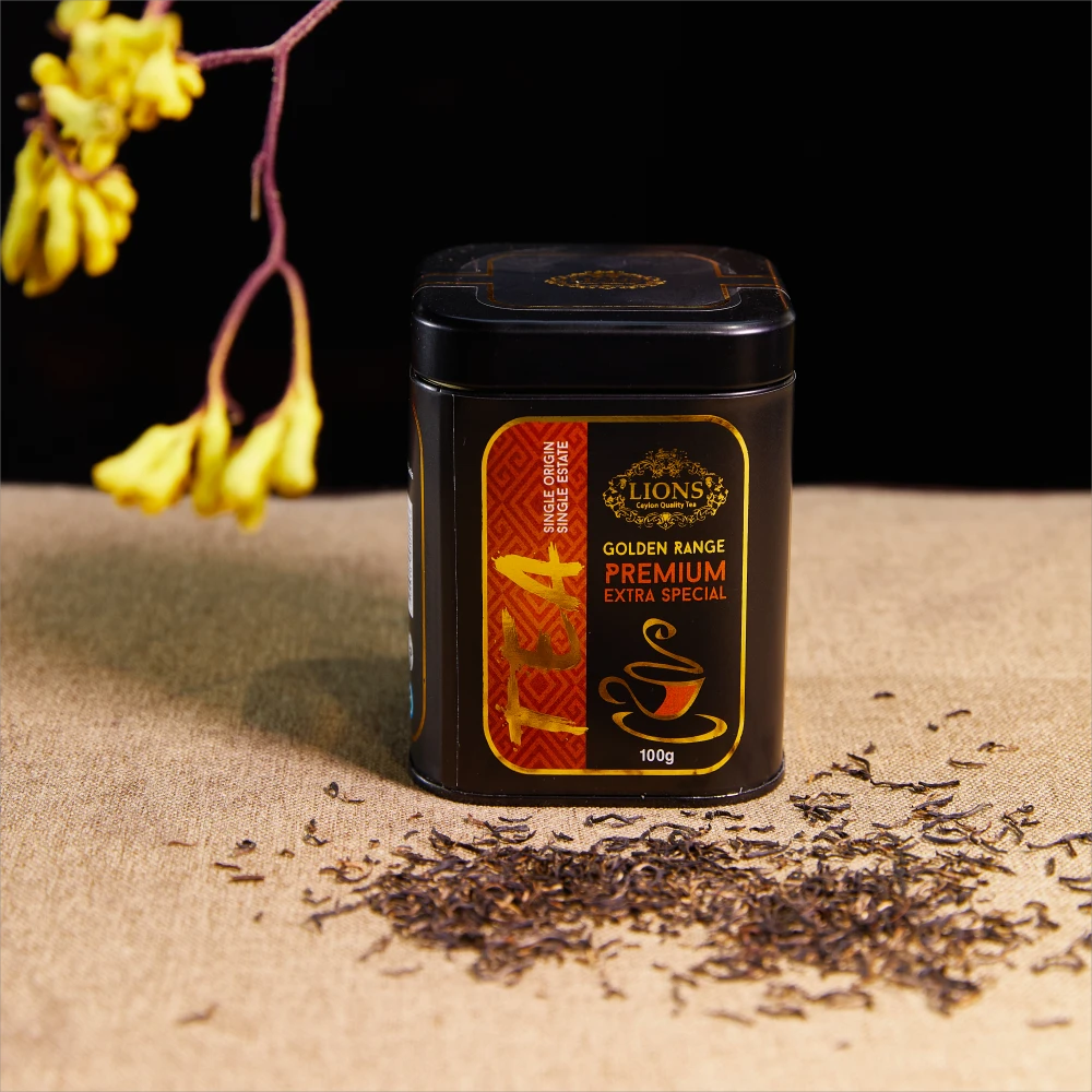 LIONS斯里兰卡进口锡兰长条芽叶淡雅 品饮 100g正品红茶