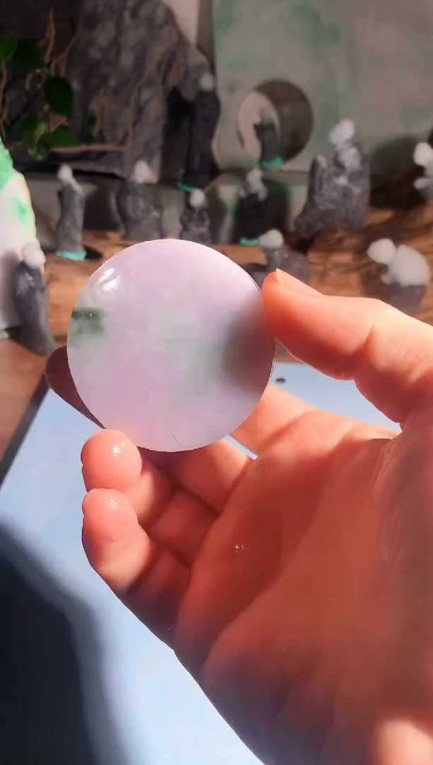 翡翠未镶嵌吊坠(不含链)F324