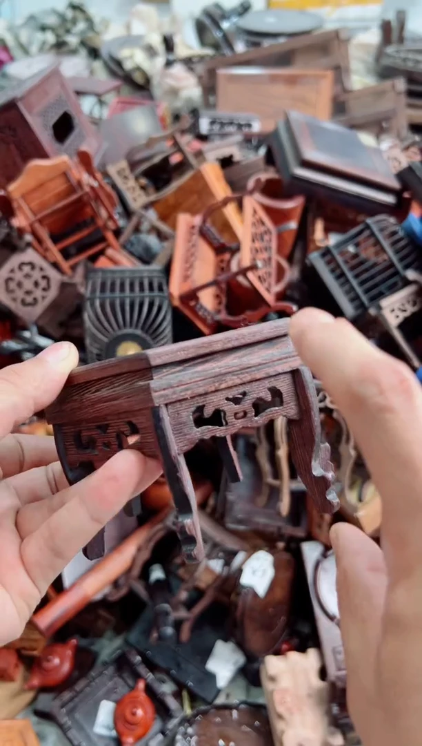 木103底座花架摆件处理