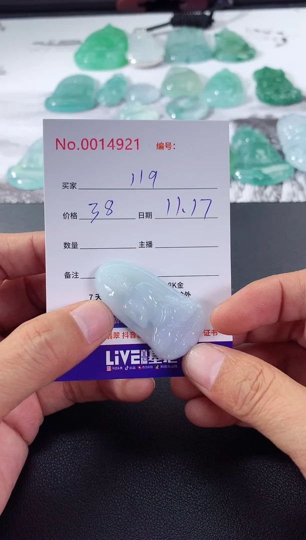 颈饰未镶嵌翡翠1*9阿弥