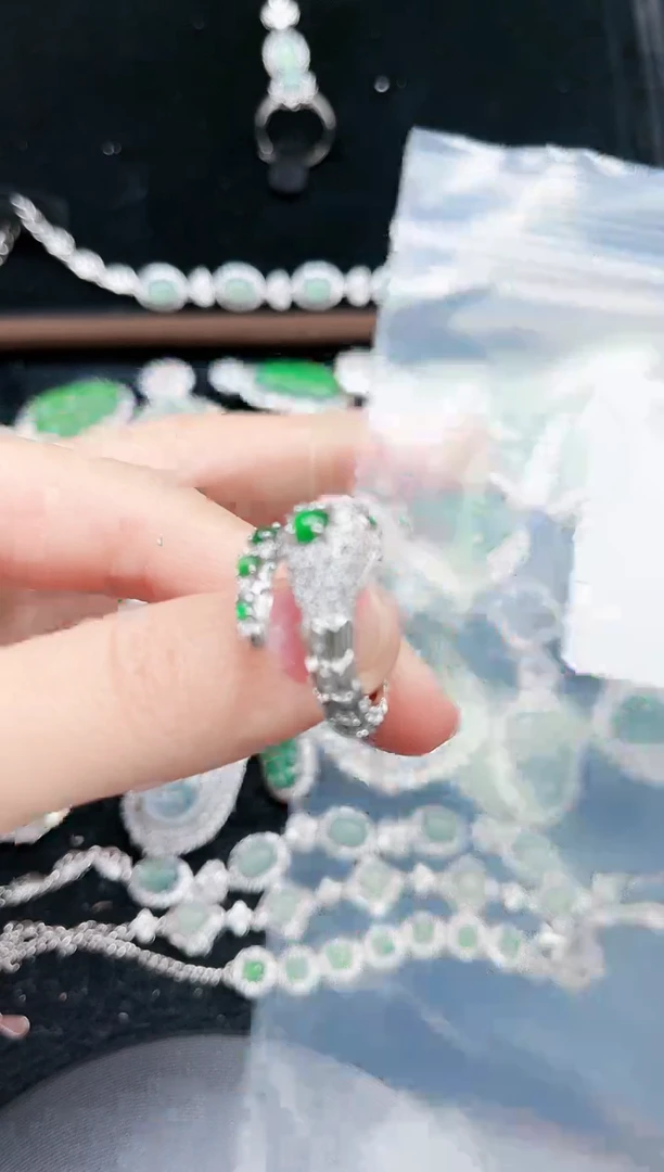 【闪购商品】翡翠颈饰未镶嵌338赠皮绳