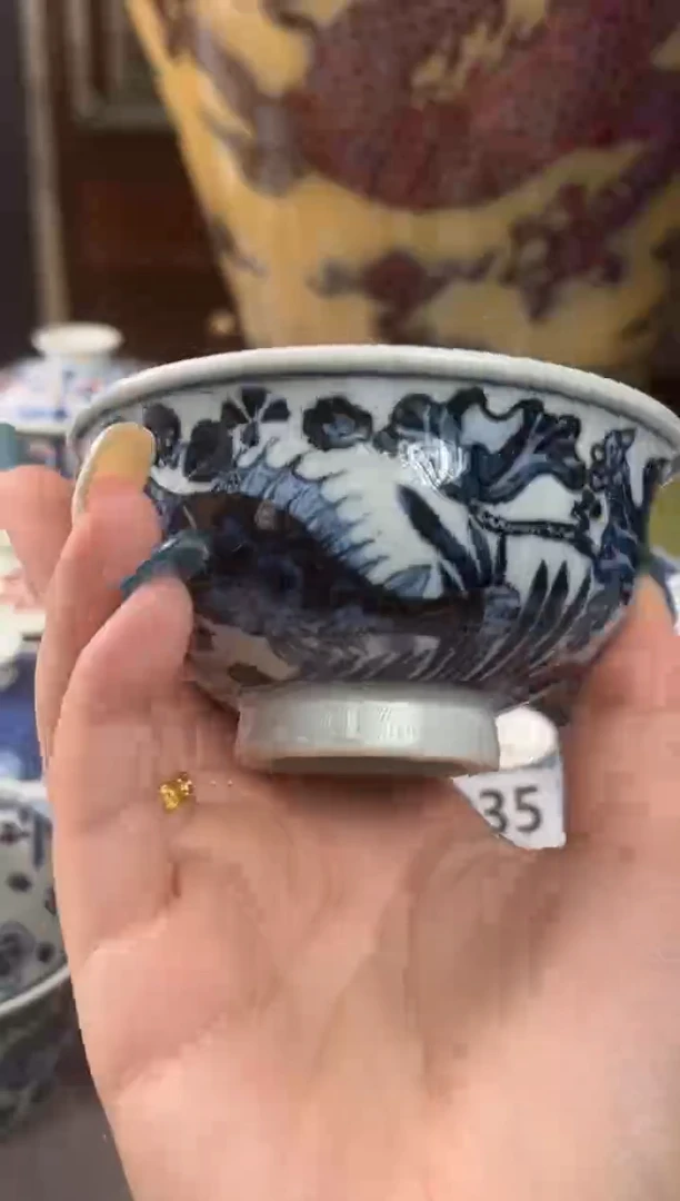 瓷片景德镇毛仔柴窑杯