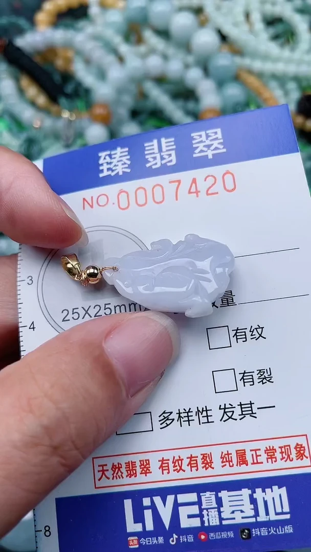 颈饰未镶嵌翡翠.0007420