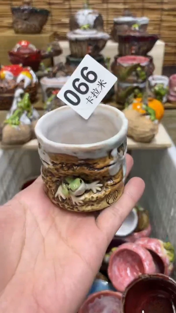 龒***蠪066精美粗陶手工柴烧