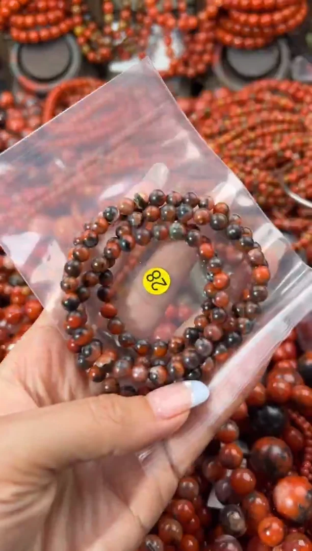 未镶嵌手串南红玛瑙6+