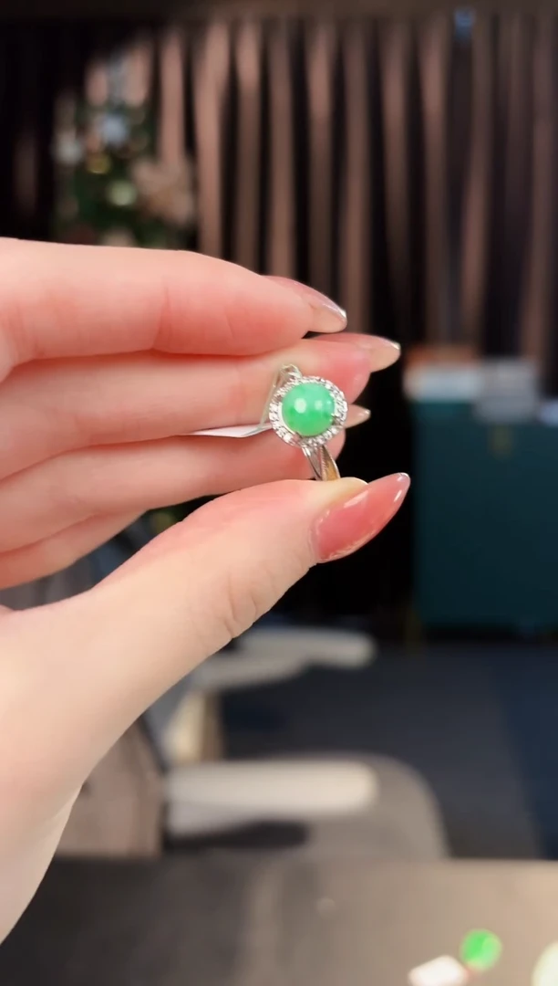 【闪购商品】翡翠戒指未镶嵌缅料A货/支持复检/一件