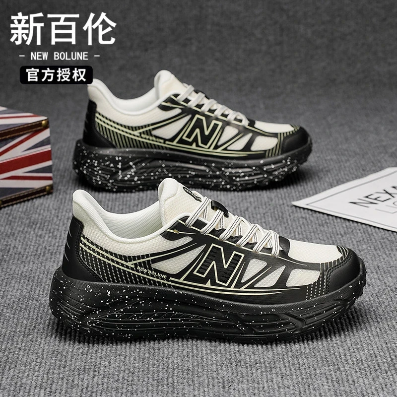 新百伦正品情侣鞋夏季透气网面休闲鞋男士百搭轻便跑步运动潮鞋子