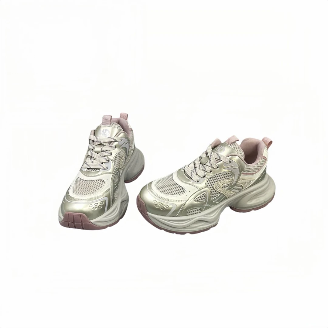 【小苏专属】SATURDAYMODE2025夏新款轻奢厚底老爹鞋 1209