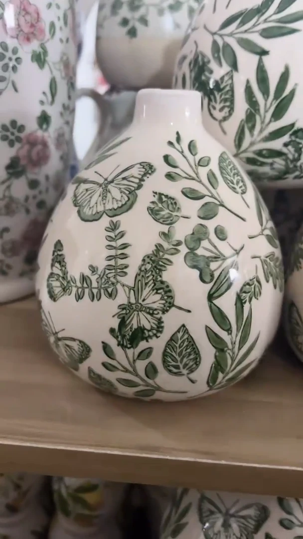 【闪购商品】陶瓷陶瓷花盆高15CM内口2CM