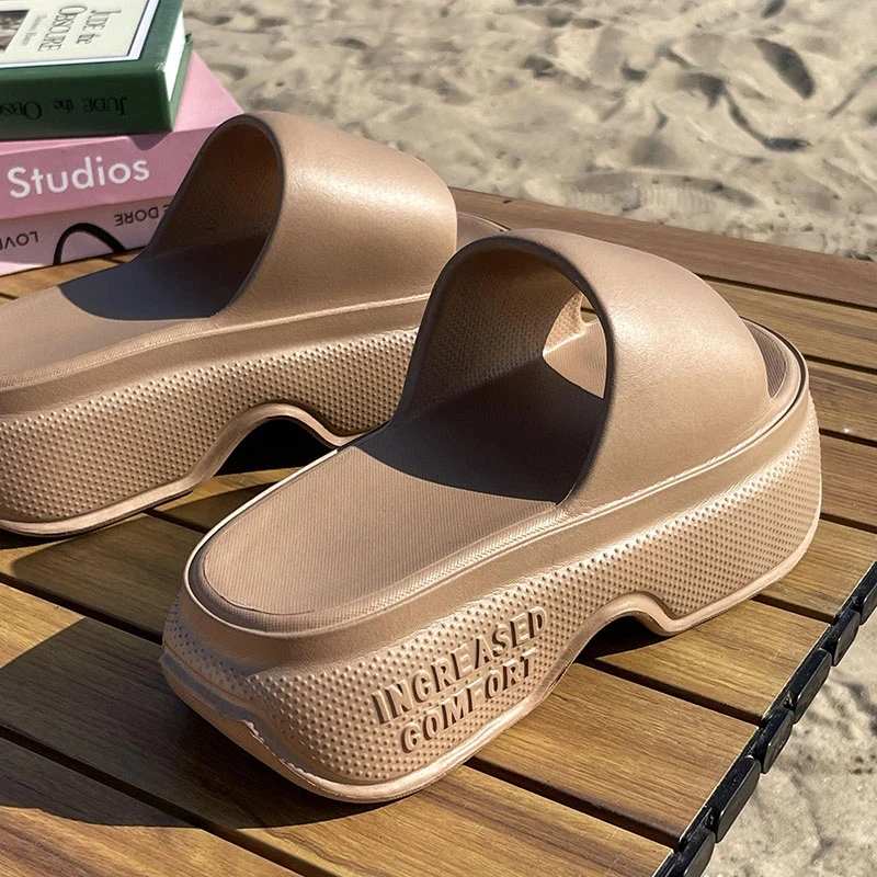 2025新款6.0cm厚底拖鞋女款夏季室内家居防滑EVA增高凉拖鞋女外穿