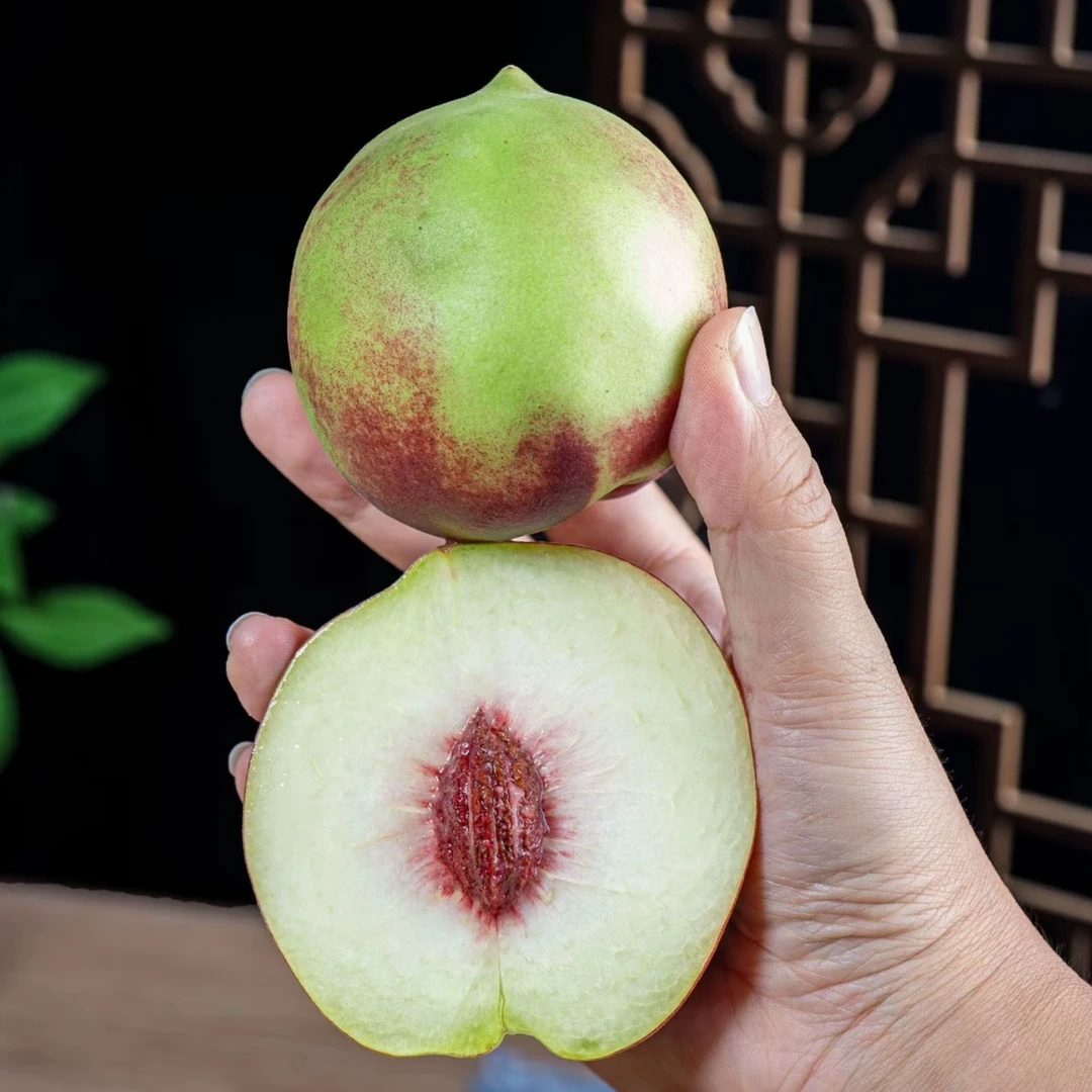 【小冬桃/冬雪蜜桃】脆甜山桃蜜桃小毛桃离核现摘应季水果桃子硬桃