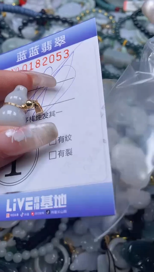 【闪购商品】翡翠颈饰未镶嵌闪购0182053多样性发其一