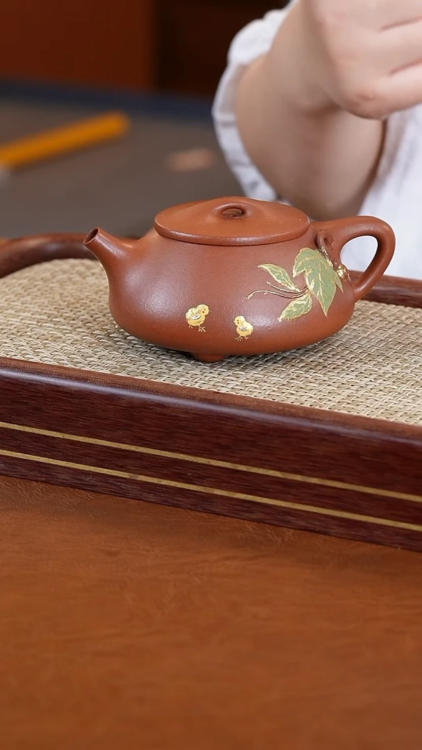 茶壶紫砂李能发沉香泥景舟石瓢壶