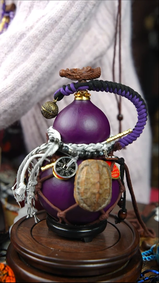 308号600ml左右非遗大漆酒葫芦