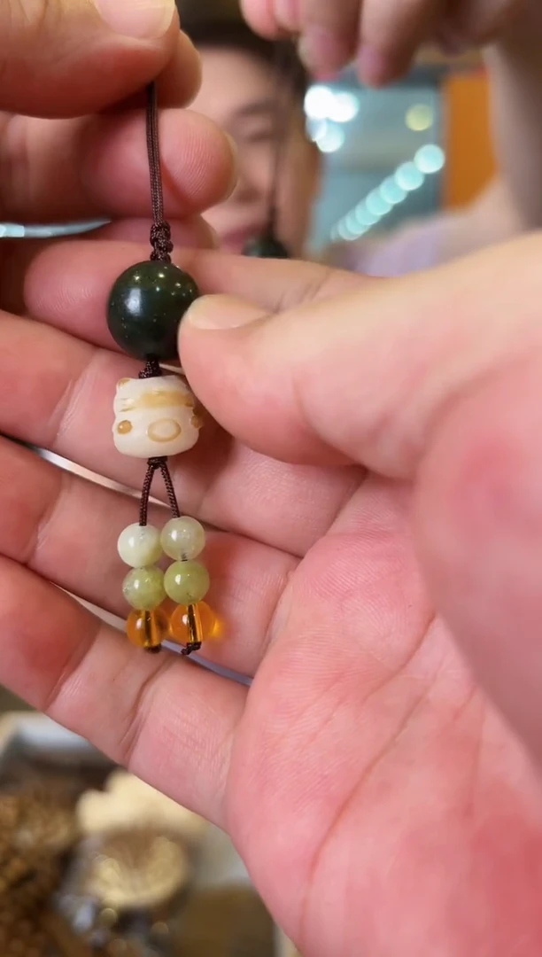 珠串一一木作合香珠车挂