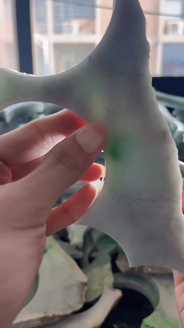 裸石翡翠 缅甸翡翠A货陈1786