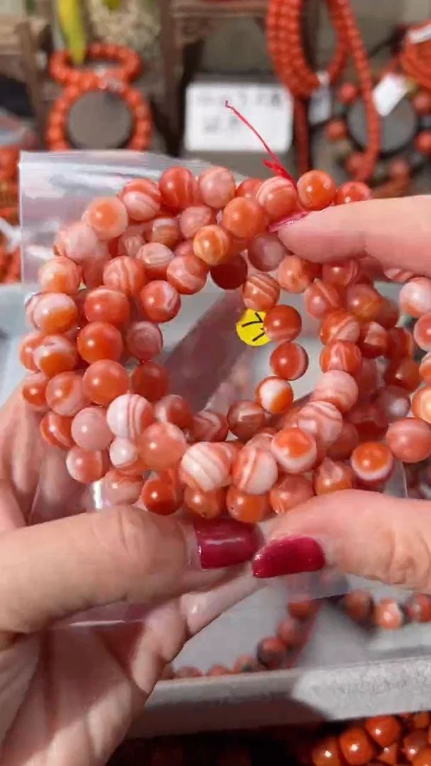 【闪购商品】南红玛瑙手串未镶嵌8+