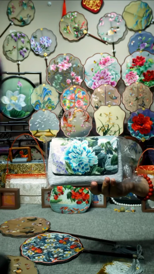 刺绣纯手工苏绣艺术品