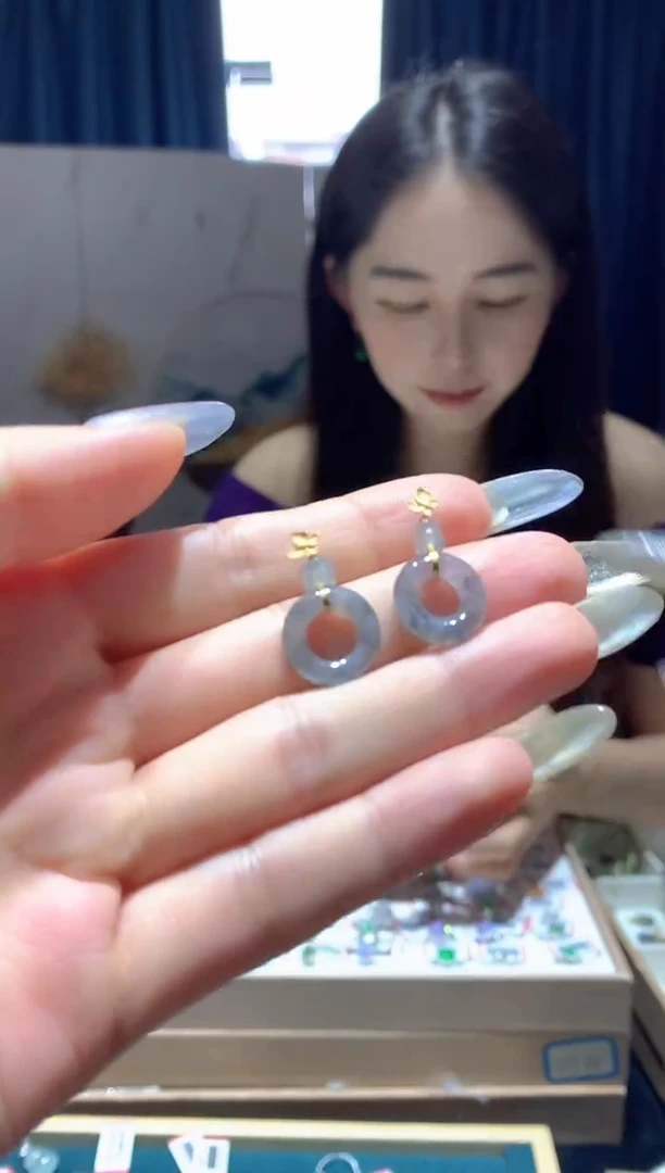 翡翠18K金镶嵌吊坠(不含链)杨教授MJ06多样性发一