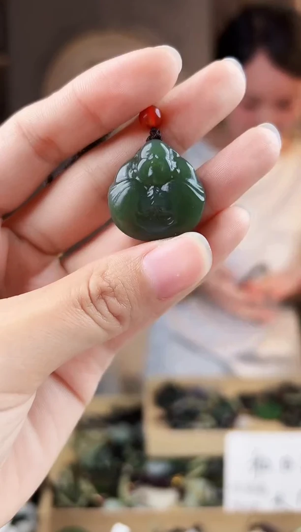 颈饰未镶嵌和田玉拍一发一，多样性发货