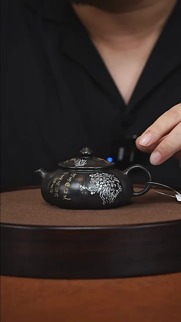 茶壶紫砂原矿紫砂壶
