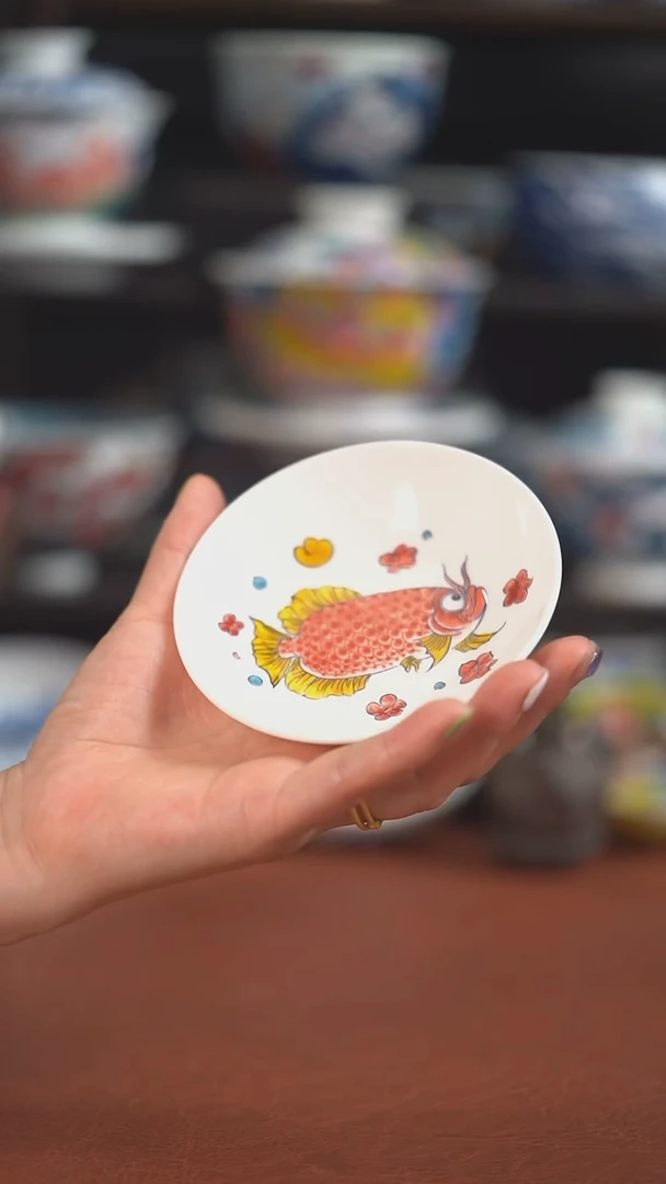 昨明 龙鱼味碟（福利）