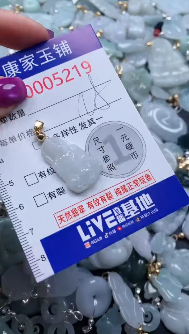 颈饰未镶嵌翡翠5219