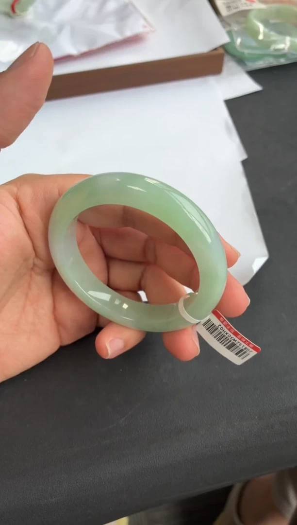 未镶嵌手镯翡翠56号57.6*12*9.3正圈