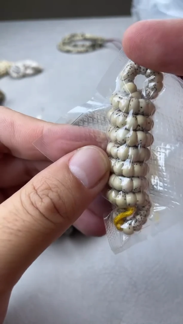 星月菩提把件卡6mm蒜瓣大肠大留白(货头）