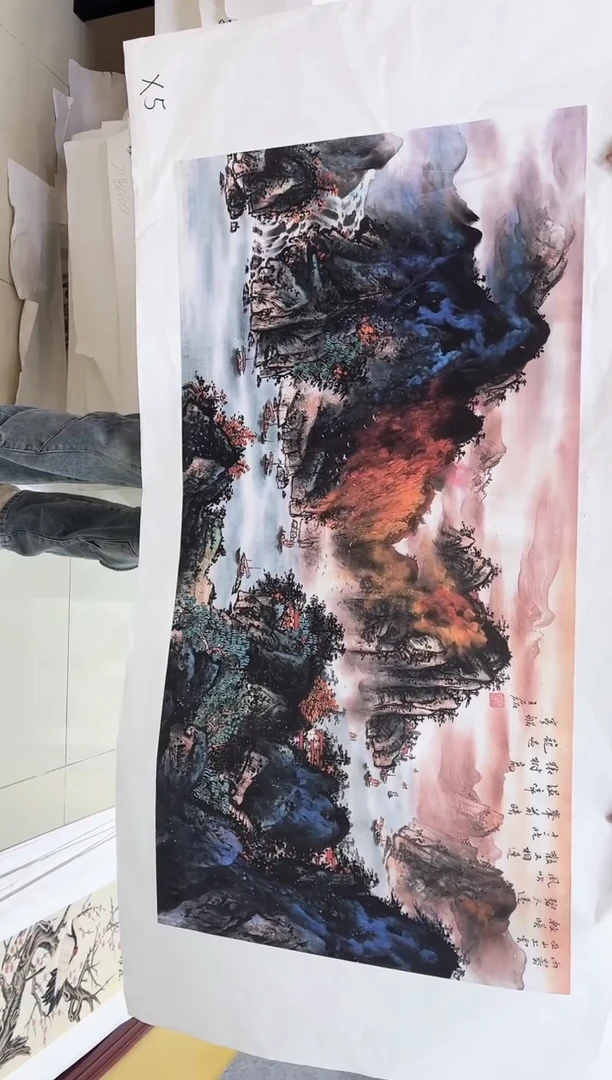 国画九霄甄选国画作品x5