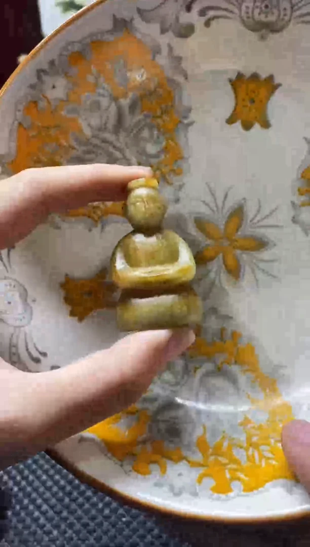 瓷片瓷片 瓷器 摆件 1个