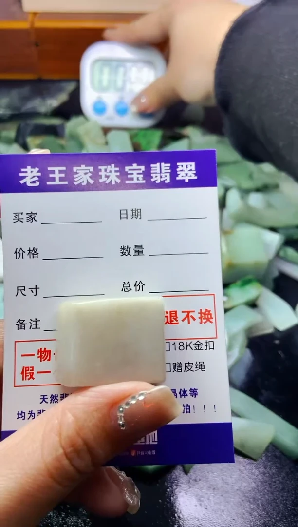 【闪购商品】翡翠颈饰未镶嵌料子