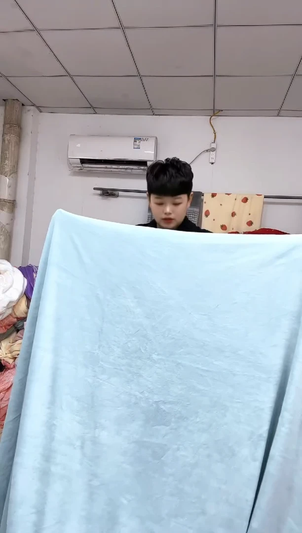 法兰绒2.3乘2.5单面床单