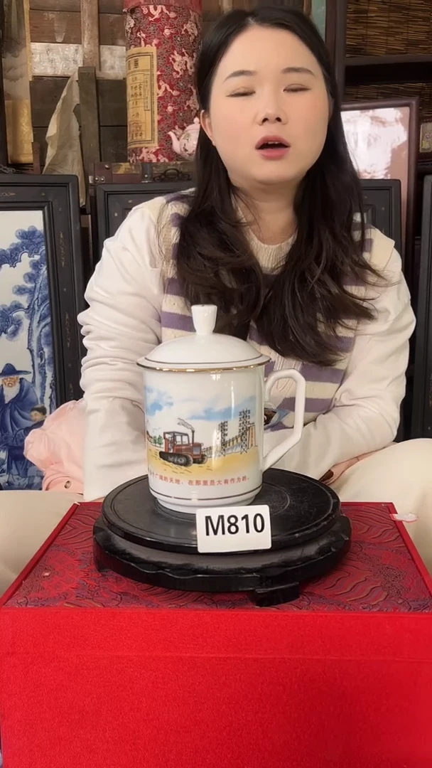 摆件陶景德镇陶瓷摆件M810