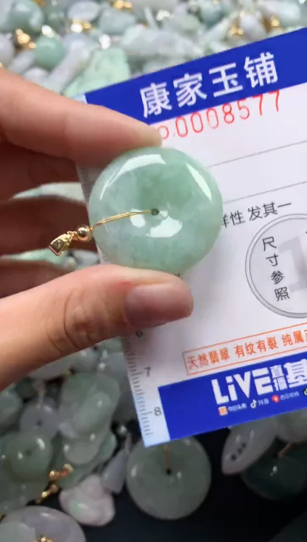 颈饰未镶嵌翡翠8577