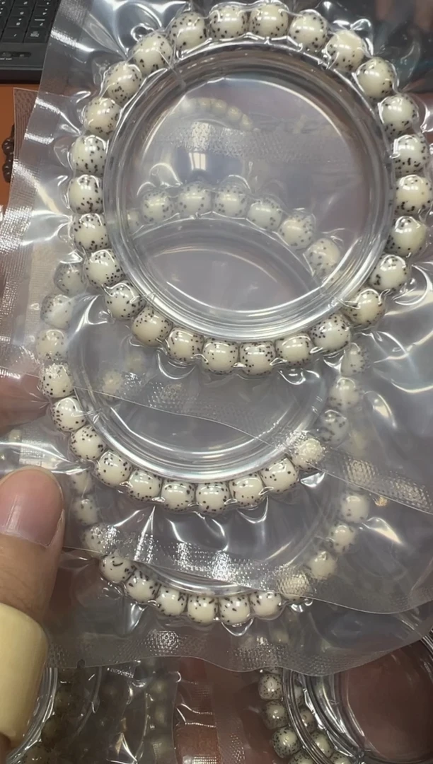 星月菩提手串【618福利】98石玉河豚绿背/灰背可选