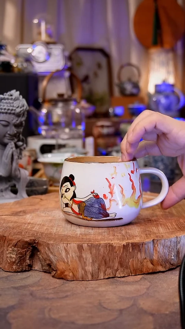 摆件哪吒手工手绘手工手绘