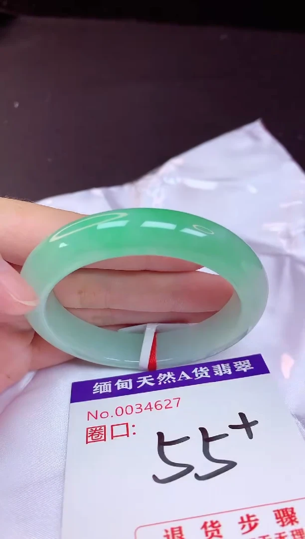 未镶嵌手镯翡翠55
