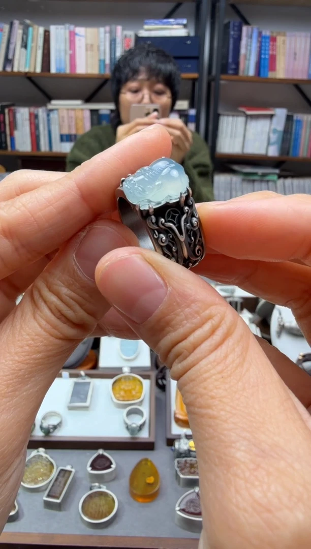 颈饰未镶嵌翡翠好**见戒指21