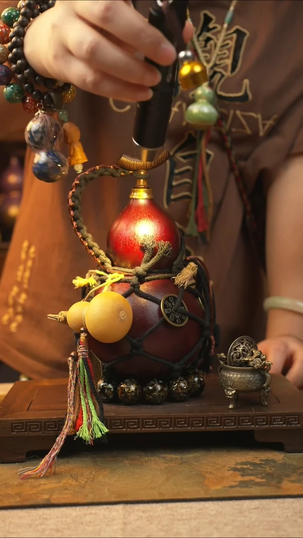 456大漆一物一拍记葫堂出品【不带手串】