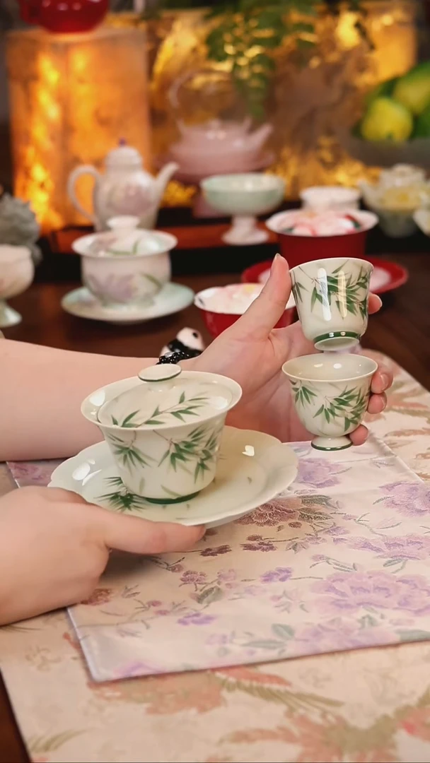 空灵青竹四件套 哈哈