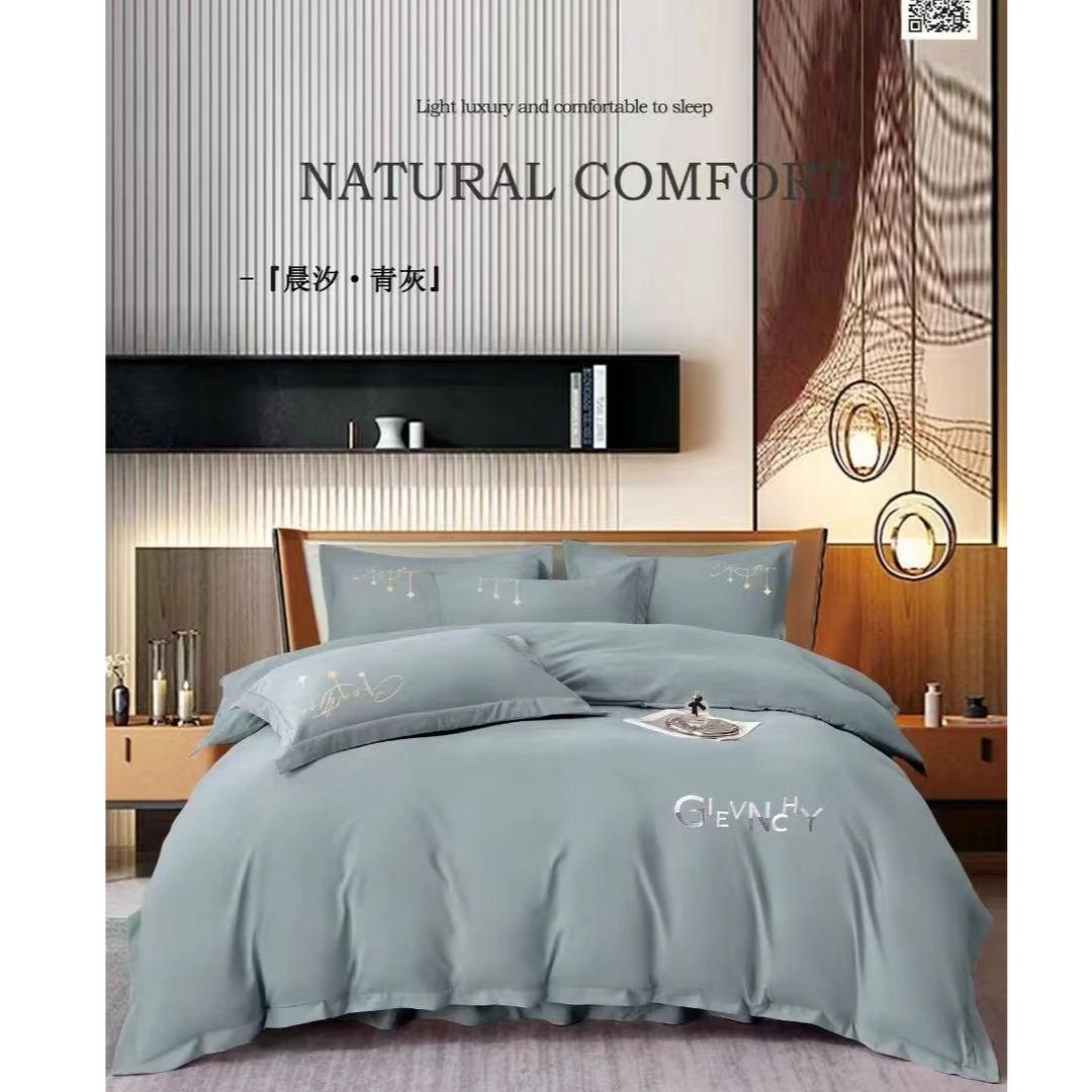 A类婴儿绒两用被套三件套一对枕头套一件两用被套可机洗手洗